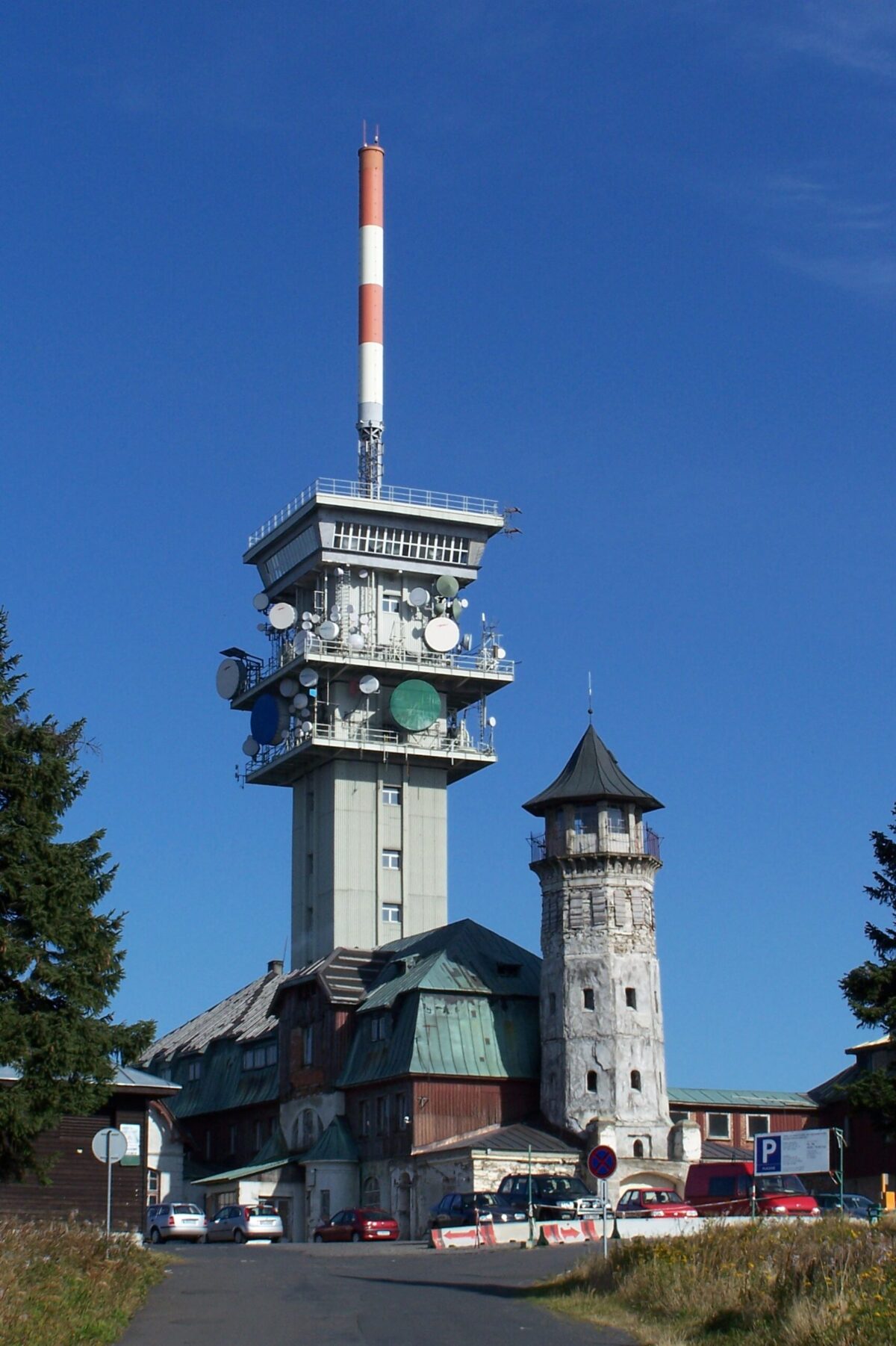 Vysílač a rozhledna Klínovec