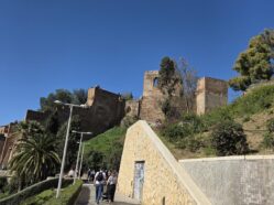 Historická pevnost Alcazaba.