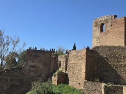 Mauerská pevnost Castillo de Gibralfaro.