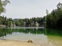 Pískovna v Adršpašsko-teplických skalách