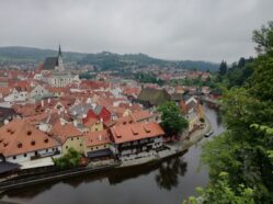Pohled na Český Krumlov